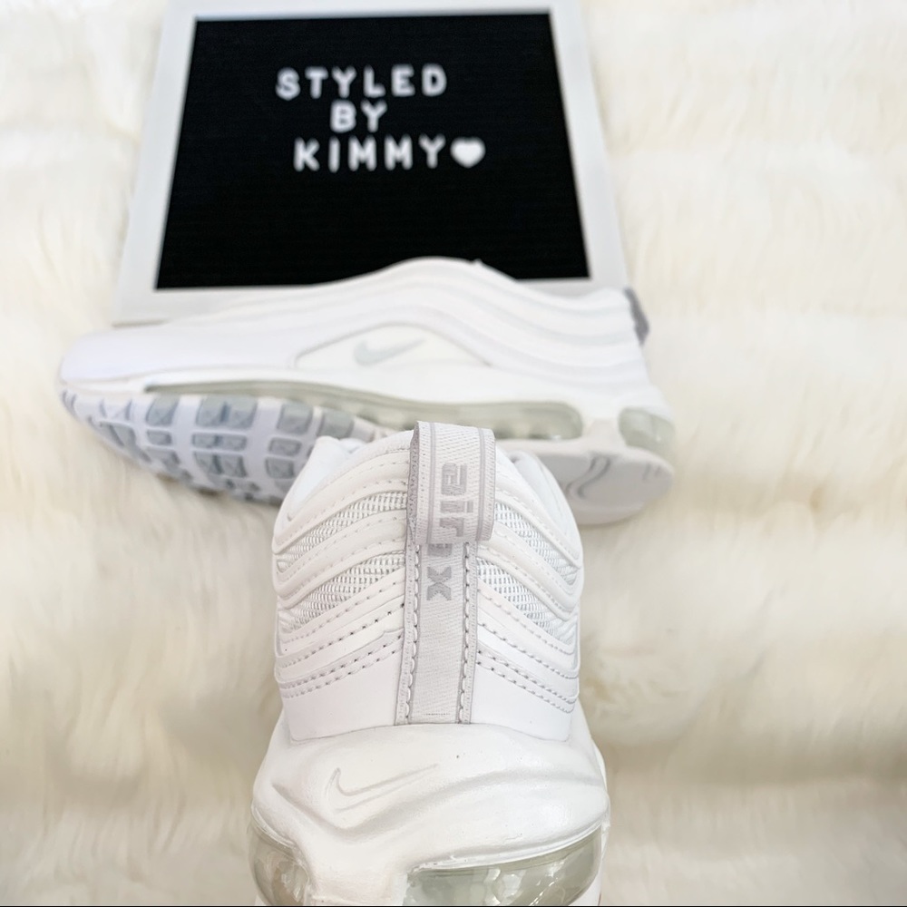 🌸 NIKE AIR MAX 97 Sneakers Shoes NEW White - Picture 6 of 9